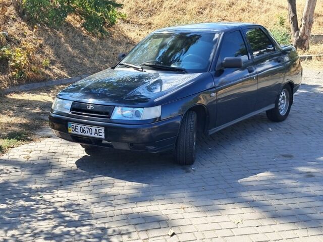 Черный ВАЗ 2110, объемом двигателя 1.6 л и пробегом 148 тыс. км за 1999 $, фото 1 на Automoto.ua