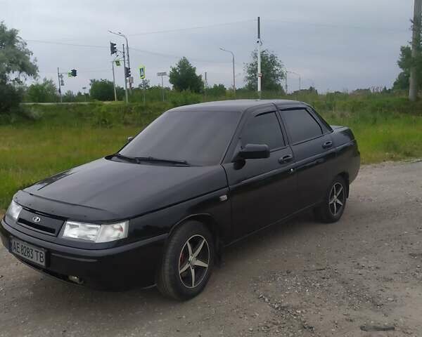 Черный ВАЗ 2110, объемом двигателя 1.6 л и пробегом 350 тыс. км за 2600 $, фото 1 на Automoto.ua