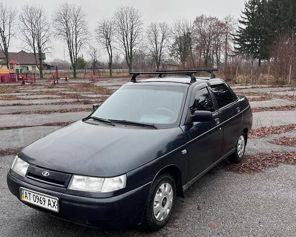 Черный ВАЗ 2110, объемом двигателя 1.6 л и пробегом 173 тыс. км за 1850 $, фото 1 на Automoto.ua