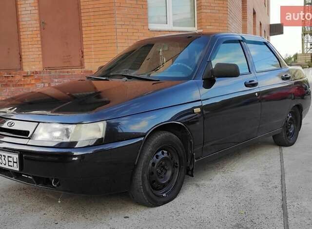 Черный ВАЗ 2110, объемом двигателя 1.6 л и пробегом 200 тыс. км за 1790 $, фото 1 на Automoto.ua
