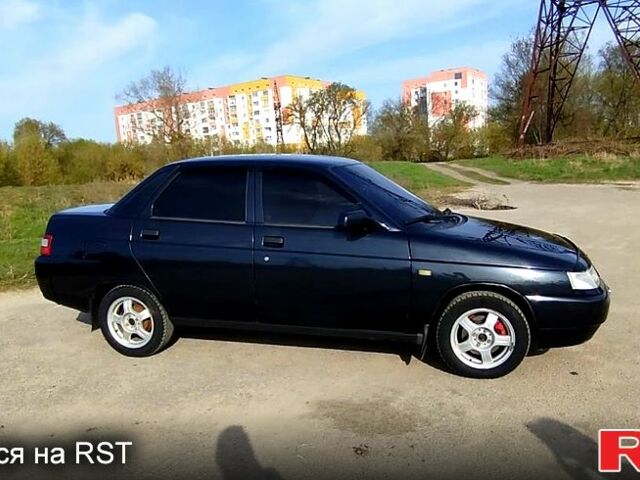 Чорний ВАЗ 2110, об'ємом двигуна 1.6 л та пробігом 220 тис. км за 2200 $, фото 1 на Automoto.ua