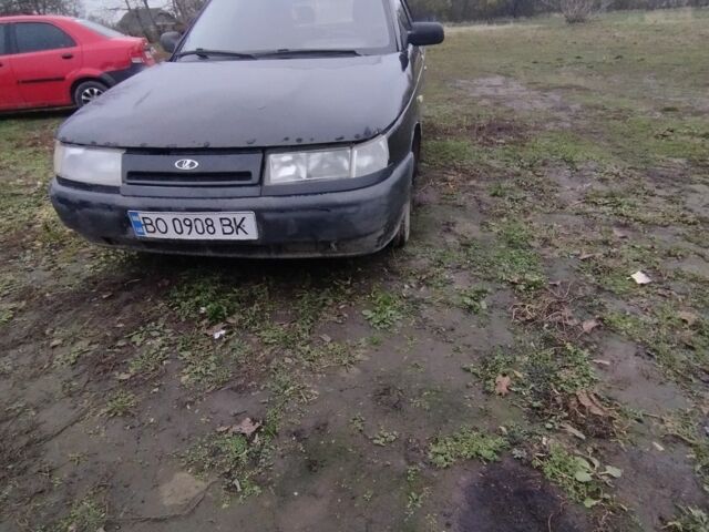 Черный ВАЗ 2110, объемом двигателя 1.6 л и пробегом 150 тыс. км за 650 $, фото 1 на Automoto.ua