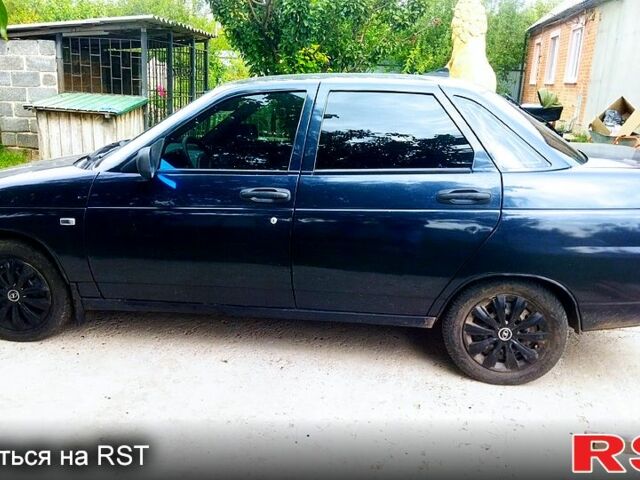 Черный ВАЗ 2110, объемом двигателя 1.6 л и пробегом 202 тыс. км за 2500 $, фото 1 на Automoto.ua