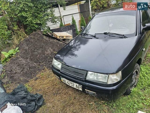 Чорний ВАЗ 2110, об'ємом двигуна 1.6 л та пробігом 390 тис. км за 1100 $, фото 1 на Automoto.ua