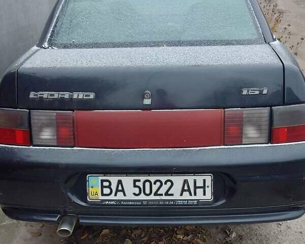 Черный ВАЗ 2110, объемом двигателя 0 л и пробегом 157 тыс. км за 2100 $, фото 1 на Automoto.ua
