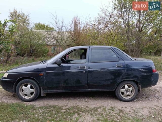 Черный ВАЗ 2110, объемом двигателя 1.6 л и пробегом 204 тыс. км за 1500 $, фото 1 на Automoto.ua