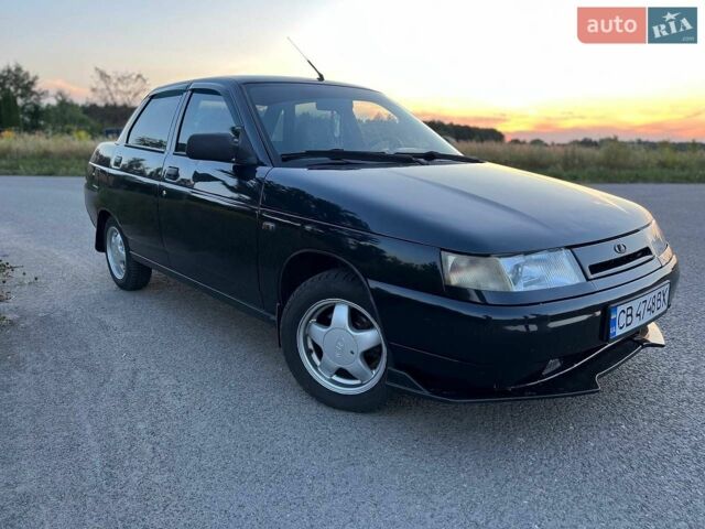 Чорний ВАЗ 2110, об'ємом двигуна 1.6 л та пробігом 180 тис. км за 2300 $, фото 1 на Automoto.ua