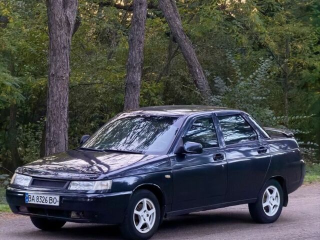 Черный ВАЗ 2110, объемом двигателя 1.6 л и пробегом 120 тыс. км за 1857 $, фото 1 на Automoto.ua