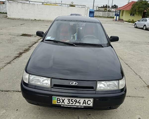 Черный ВАЗ 2110, объемом двигателя 1.6 л и пробегом 102 тыс. км за 2500 $, фото 1 на Automoto.ua