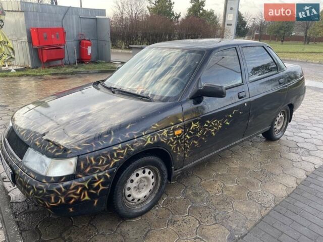 Чорний ВАЗ 2110, об'ємом двигуна 1.6 л та пробігом 98 тис. км за 2257 $, фото 1 на Automoto.ua