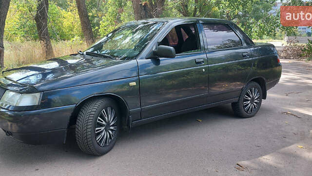Чорний ВАЗ 2110, об'ємом двигуна 1.6 л та пробігом 182 тис. км за 2150 $, фото 1 на Automoto.ua