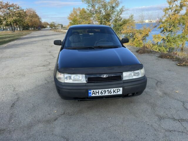 Черный ВАЗ 2110, объемом двигателя 1.6 л и пробегом 170 тыс. км за 1600 $, фото 1 на Automoto.ua