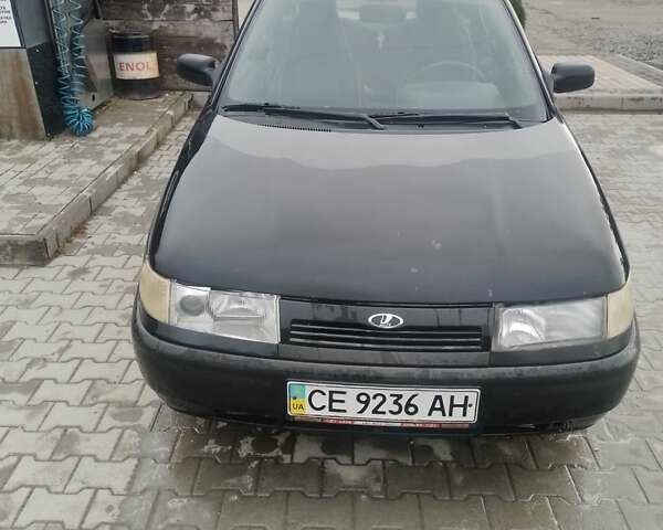 Черный ВАЗ 2110, объемом двигателя 1.6 л и пробегом 221 тыс. км за 1800 $, фото 1 на Automoto.ua