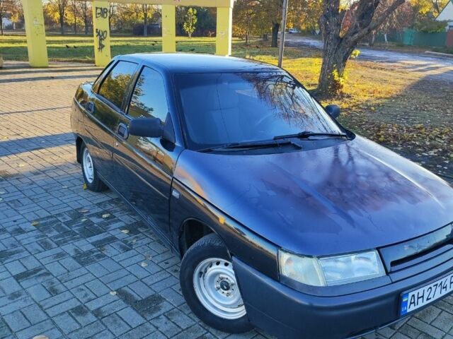 Черный ВАЗ 2110, объемом двигателя 1.6 л и пробегом 195 тыс. км за 1950 $, фото 1 на Automoto.ua
