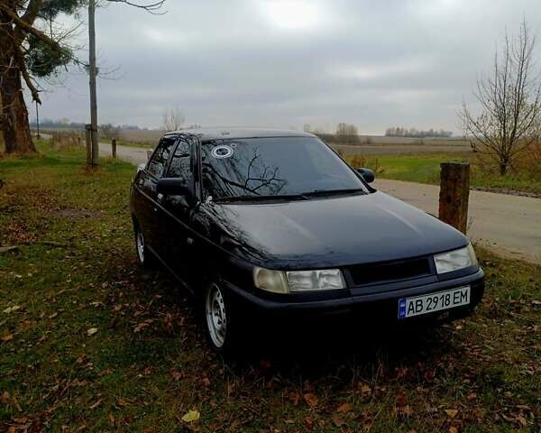 Черный ВАЗ 2110, объемом двигателя 1.6 л и пробегом 326 тыс. км за 2100 $, фото 1 на Automoto.ua