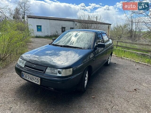 Черный ВАЗ 2110, объемом двигателя 1.6 л и пробегом 235 тыс. км за 1300 $, фото 1 на Automoto.ua