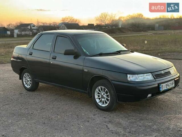 Чорний ВАЗ 2110, об'ємом двигуна 1.6 л та пробігом 112 тис. км за 3100 $, фото 1 на Automoto.ua