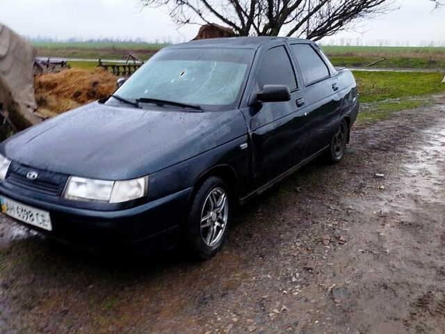 Черный ВАЗ 2110, объемом двигателя 1.6 л и пробегом 123 тыс. км за 1500 $, фото 1 на Automoto.ua