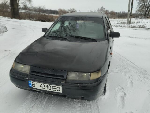 Черный ВАЗ 2110, объемом двигателя 0 л и пробегом 200 тыс. км за 1278 $, фото 1 на Automoto.ua
