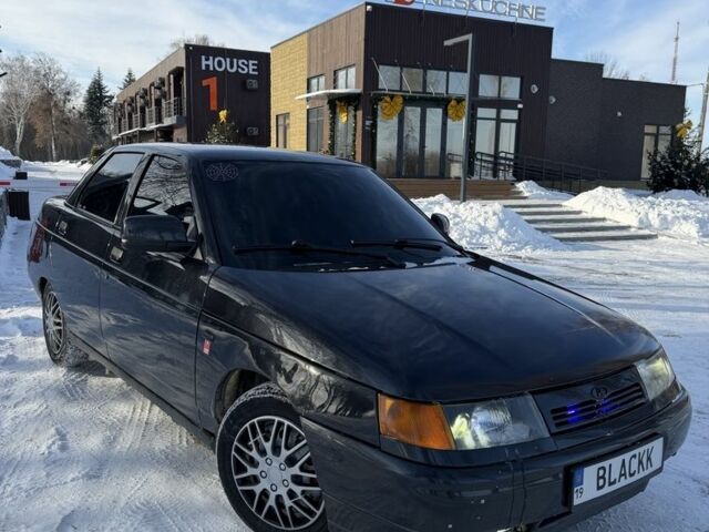 Черный ВАЗ 2110, объемом двигателя 1.6 л и пробегом 170 тыс. км за 2950 $, фото 1 на Automoto.ua