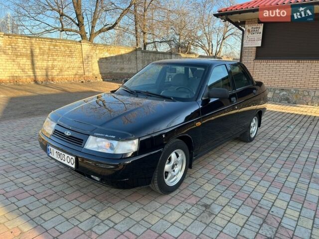 Черный ВАЗ 2110, объемом двигателя 1.6 л и пробегом 159 тыс. км за 2550 $, фото 1 на Automoto.ua