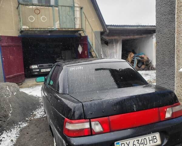 Чорний ВАЗ 2110, об'ємом двигуна 1.6 л та пробігом 200 тис. км за 1349 $, фото 1 на Automoto.ua