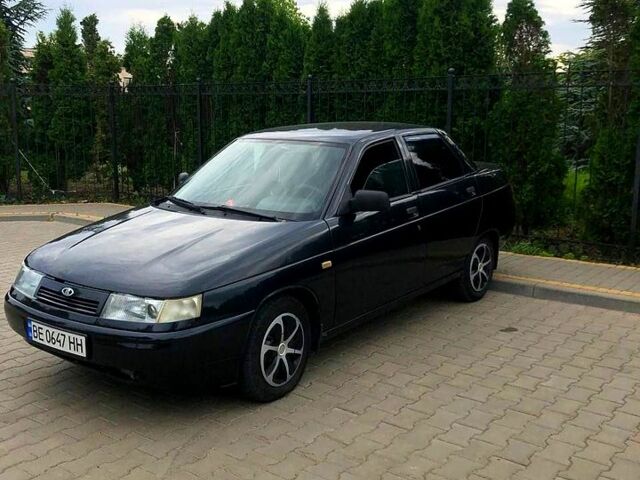 Чорний ВАЗ 2110, об'ємом двигуна 1.6 л та пробігом 0 тис. км за 2000 $, фото 1 на Automoto.ua