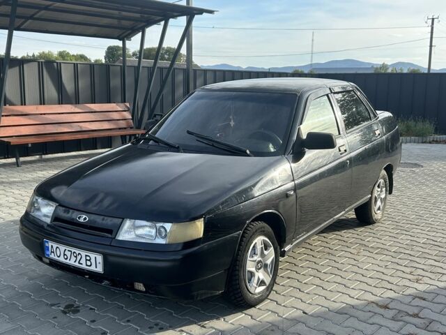 Черный ВАЗ 2110, объемом двигателя 1.6 л и пробегом 126 тыс. км за 1249 $, фото 1 на Automoto.ua