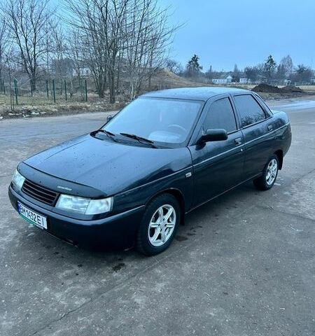 Чорний ВАЗ 2110, об'ємом двигуна 1.6 л та пробігом 340 тис. км за 1999 $, фото 1 на Automoto.ua