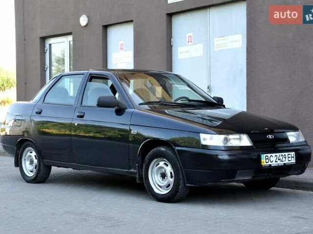 Черный ВАЗ 2110, объемом двигателя 1.6 л и пробегом 100 тыс. км за 1800 $, фото 1 на Automoto.ua