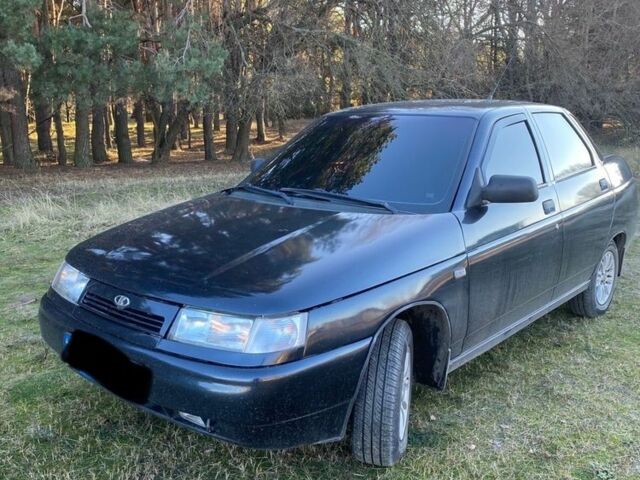 Черный ВАЗ 2110, объемом двигателя 1.6 л и пробегом 118 тыс. км за 2200 $, фото 1 на Automoto.ua