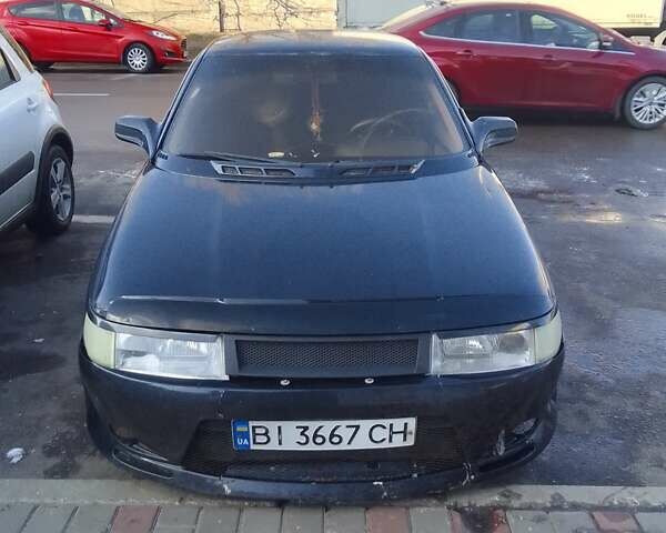 Черный ВАЗ 2110, объемом двигателя 1.6 л и пробегом 238 тыс. км за 1449 $, фото 1 на Automoto.ua