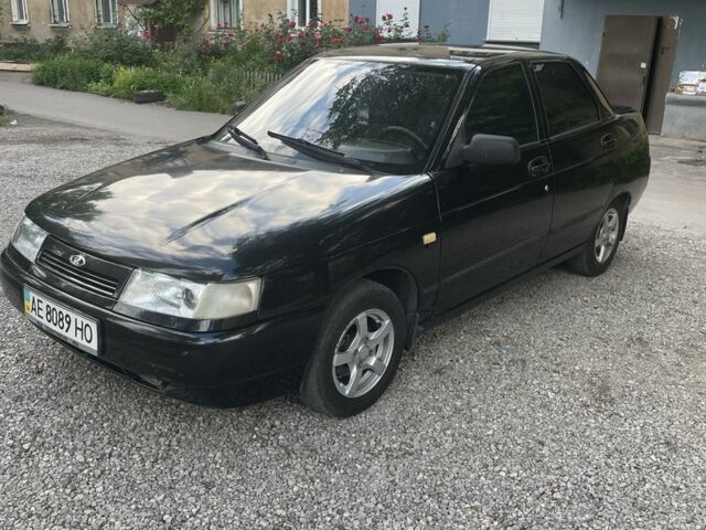 Черный ВАЗ 2110, объемом двигателя 1.6 л и пробегом 150 тыс. км за 1850 $, фото 1 на Automoto.ua