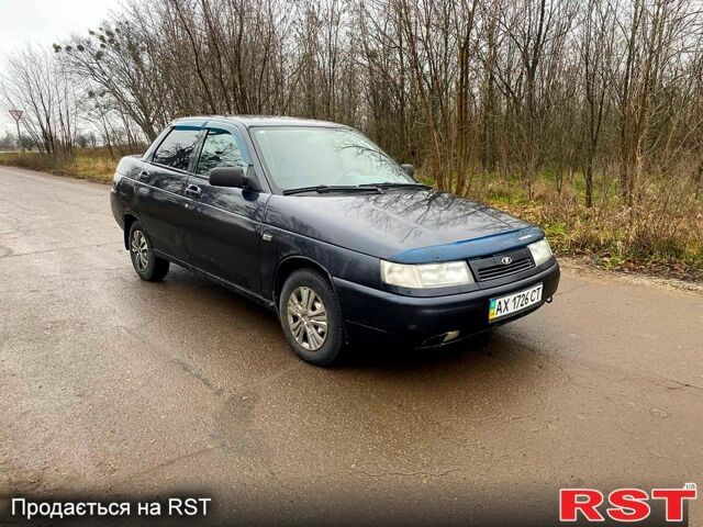 Черный ВАЗ 2110, объемом двигателя 1.6 л и пробегом 150 тыс. км за 1400 $, фото 1 на Automoto.ua