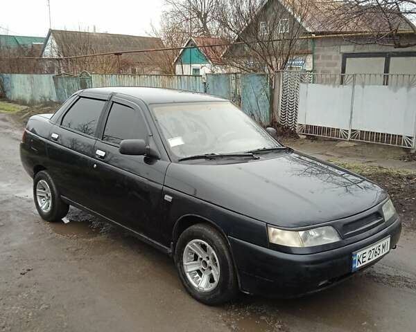 Чорний ВАЗ 2110, об'ємом двигуна 1.6 л та пробігом 214 тис. км за 2000 $, фото 1 на Automoto.ua