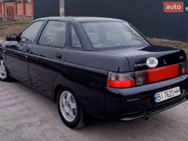 Чорний ВАЗ 2110, об'ємом двигуна 1.6 л та пробігом 120 тис. км за 2400 $, фото 1 на Automoto.ua