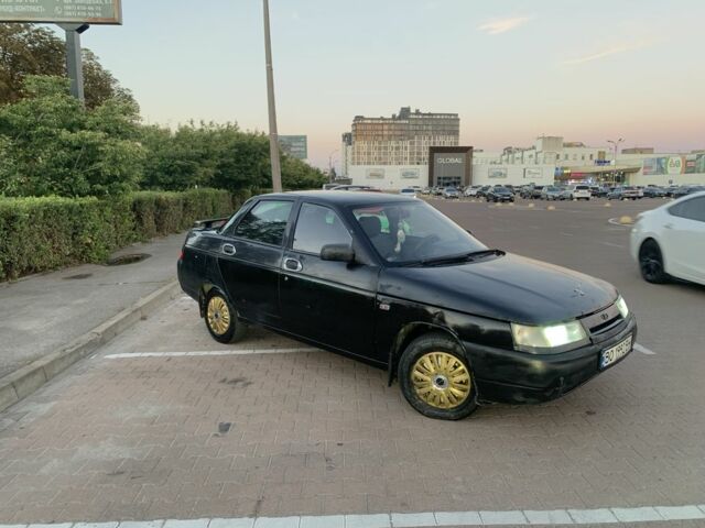 Чорний ВАЗ 2110, об'ємом двигуна 1.6 л та пробігом 240 тис. км за 800 $, фото 1 на Automoto.ua