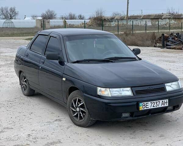 Чорний ВАЗ 2110, об'ємом двигуна 1.6 л та пробігом 200 тис. км за 2200 $, фото 1 на Automoto.ua