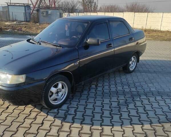 Черный ВАЗ 2110, объемом двигателя 1.6 л и пробегом 127 тыс. км за 2300 $, фото 1 на Automoto.ua