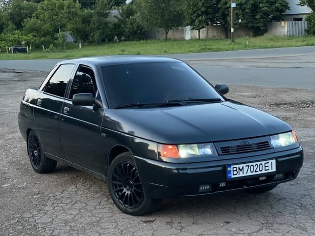 Черный ВАЗ 2110, объемом двигателя 1.6 л и пробегом 209 тыс. км за 3100 $, фото 1 на Automoto.ua