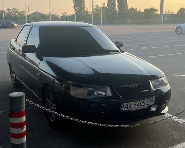Черный ВАЗ 2110, объемом двигателя 1.62 л и пробегом 212 тыс. км за 2250 $, фото 1 на Automoto.ua