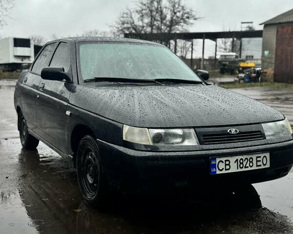 Черный ВАЗ 2110, объемом двигателя 1.6 л и пробегом 180 тыс. км за 2100 $, фото 1 на Automoto.ua