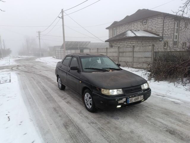 Чорний ВАЗ 2110, об'ємом двигуна 1.6 л та пробігом 150 тис. км за 1100 $, фото 1 на Automoto.ua