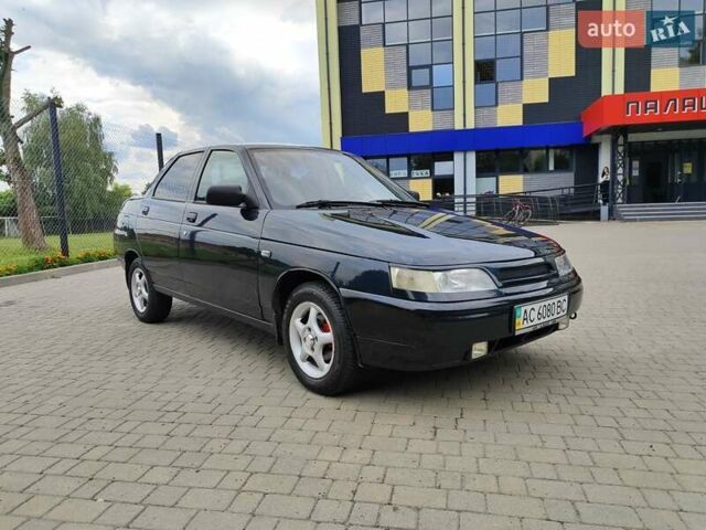 Черный ВАЗ 2110, объемом двигателя 1.6 л и пробегом 78 тыс. км за 2100 $, фото 1 на Automoto.ua