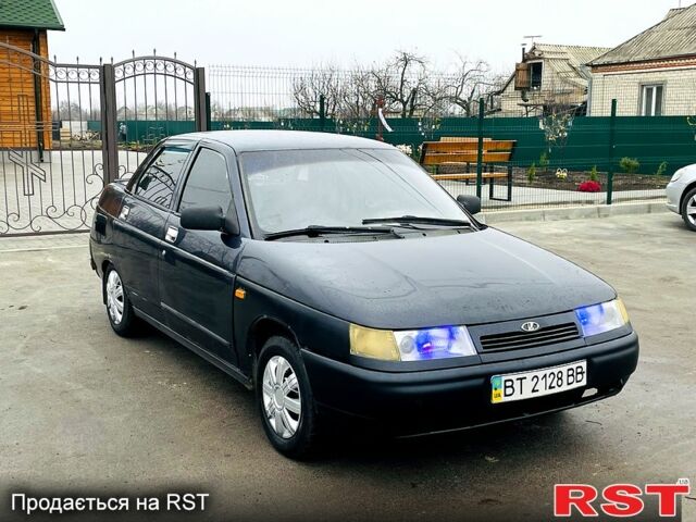 Черный ВАЗ 2110, объемом двигателя 1.5 л и пробегом 230 тыс. км за 1250 $, фото 1 на Automoto.ua