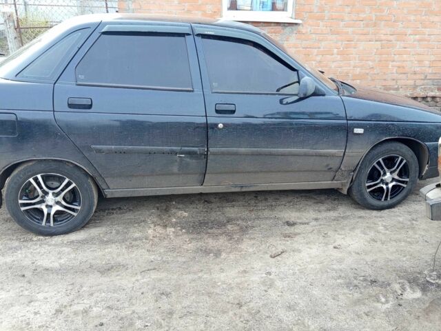 Чорний ВАЗ 2110, об'ємом двигуна 1.6 л та пробігом 297 тис. км за 1200 $, фото 1 на Automoto.ua