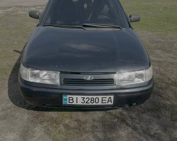Чорний ВАЗ 2110, об'ємом двигуна 1.6 л та пробігом 175 тис. км за 2000 $, фото 1 на Automoto.ua
