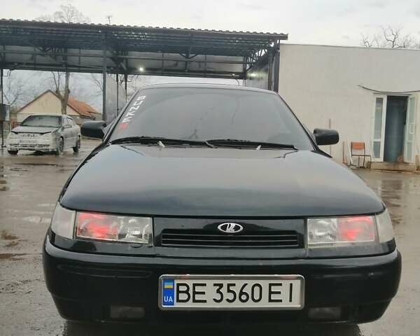 Чорний ВАЗ 2110, об'ємом двигуна 1.6 л та пробігом 139 тис. км за 3200 $, фото 1 на Automoto.ua