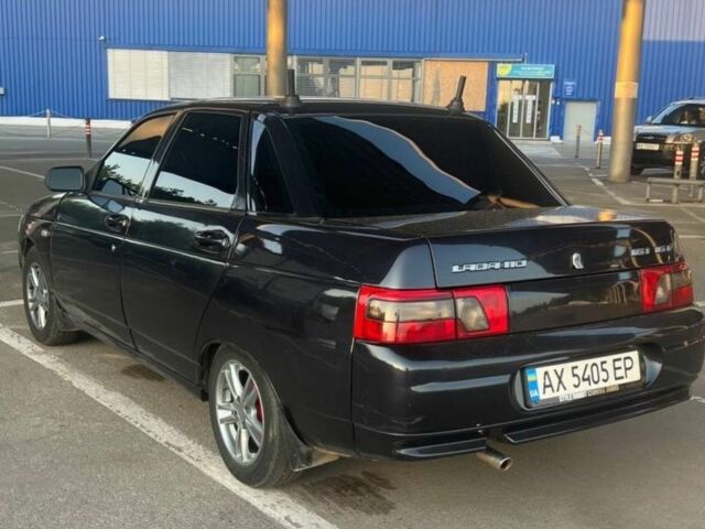 Черный ВАЗ 2110, объемом двигателя 1.6 л и пробегом 215 тыс. км за 2250 $, фото 1 на Automoto.ua