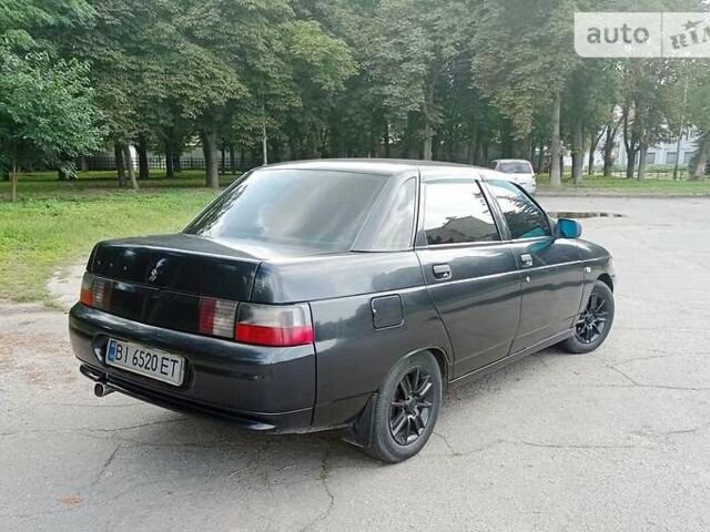 Чорний ВАЗ 2110, об'ємом двигуна 1.6 л та пробігом 210 тис. км за 2650 $, фото 1 на Automoto.ua